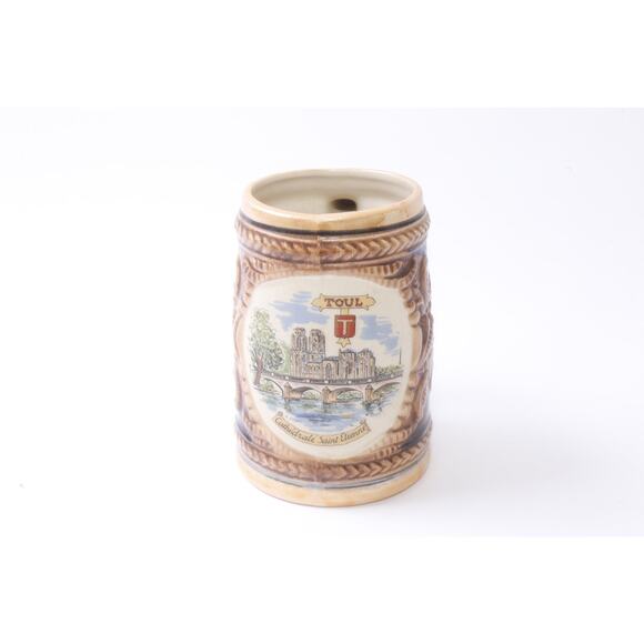 Toul, Cathedral Saint Etienne, France, 1970s Coffee Cup, Message Mug, Novelty - Picture 1 of 4
